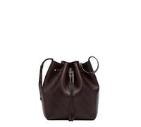Liebeskind Bucketbag M Monogram SFT Nap, Sac Seau Femmes, Bordeaux
