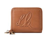 Liebeskind Capri Porte-monnaie Protection RFID Cuir véritable 12.5 cm brun