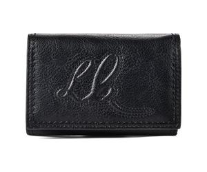 Liebeskind Capri Porte-monnaie Protection RFID Cuir véritable 13.5 cm noir
