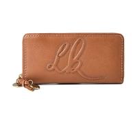 Liebeskind Capri Porte-monnaie Protection RFID Cuir véritable 19 cm brun
