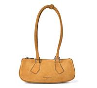 LIEBESKIND BERLIN Cuir sac à épaule Satchel Bag Honey Suede moutarde