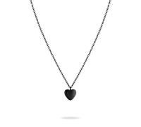 Liebeskind Collier Berlin de 45 cm en acier inoxydable avec pendentif en forme de cœur, 45 cm, Acier inoxydable, Pas de gemme