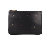Liebeskind Dancing Letters Trousse de toilette Cuir 21 cm gris