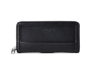 Liebeskind Delia Porte-monnaie Protection RFID Cuir véritable 19 cm noir