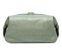 LIEBESKIND Elvira Pochette de beauté pour femme, Agneau vert opale, M (HxBxT 13cm x23.5cm x14cm)