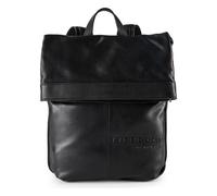 Liebeskind Elvira Sac à dos de ville M Cuir véritable 36 cm noir