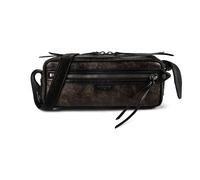 Liebeskind Juno Sac à bandoulière Cuir véritable 29.5 cm noir