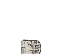 Liebeskind Leni Wallet XS Snake, Portefeuille Femmes, Blanc cassé
