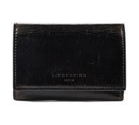 Liebeskind Linn Porte-monnaie Protection RFID Cuir véritable 13.5 cm brun