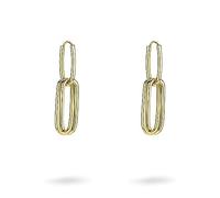 LIEBESKIND LJ-1320-N-40 Boucles D’oreilles En Acier Inoxydable, Or