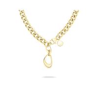 LIEBESKIND LJ-1429-N-45 Collier En Acier Inoxydable, Or