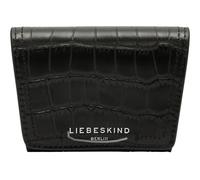 Liebeskind Louisa Chudy New, Sac à Main Femmes, Black Croco S, S (HxBxT 8cm x10.8cm x2cm)