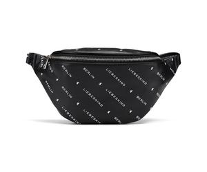 Liebeskind Monogram Sac banane Cuir 22 cm noir