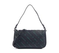Liebeskind Monogram Soft Nappa S Sac porté épaule bleu foncé, femme