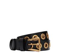 Liebeskind PB Belt Gold, Ceinture S Femme, Noir-9999, s