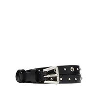 Liebeskind PB Belt Studs Silver, Ceinture M Femme, Noir, M
