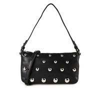 LIEBESKIND BERLIN Cuir sac à épaule bandoulière Crossbody Bag Black noir