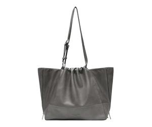 Liebeskind Sac Cabas L Lou 2 3D Leather, Courses Femmes, Gris