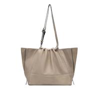 Liebeskind Sac Cabas L Lou 2 3D Leather, Courses Femmes, Stone, 29 cm x 16 cm x 34 cm