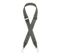 Liebeskind Sangle avec Logo-Petits Accessoires, Toile Femme, Gris foncé, OneSize