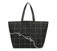 Liebeskind Shopper Canvas, Sac à Main Femmes, Noir, XL