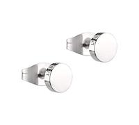 LIEBESKIND TIME & JEWEL LJ-0483-E-05 Clous D’oreilles, En Acier Inoxydable, Argenté