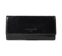 Liebeskind Valentina Porte-monnaie Protection RFID Cuir véritable 19 cm brun