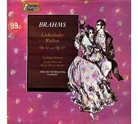Liebeslieder Waltzes Op. 52 And Op. 65 - Johannes Brahms, Helmuth Rilling LP