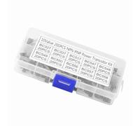LiebeWH 200pcs Transistors Kit d'Assortiment 10 Valeurs Transistor Assortiment pour Réparation de Voitures Projets Vidéo Audio électroniques
