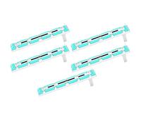 LiebeWH 5 PCS Slide Potentiomètre B10K Potentiomètre à Double Canal 75 Mm BUTER DE SLUXIÈME STRAIGE FADER