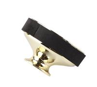 LiebeWH Alto Sax Muet Léger Abs Alto Saxophone Muet Sax Amortisseur Silencieux Accessoire (GOLD)