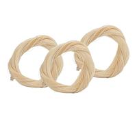 LiebeWH Archet de Violon en Crin de Cheval de Remplacement, Blanc Naturel avec Traitement de Placage de qualité Supérieure, Parfait pour les Joueurs de Violon, Alto et Violoncelle