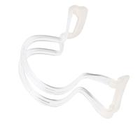 LiebeWH Collimateur d'arc de Violon Lisseur d'arc de Violon en Silicone ABS pour 4 4 3 1 2 Violons Corrige les Guides de Posture 'arc Action du Poignet pour les étudiants Débutants Pratique (WHITE)