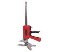 LiebeWH Cric de Levage Manuel 150 Kg, 2,5 Mm par Pas, Plage D'extension de 220 Mm, Lève-meubles en Acier Inoxydable et Aluminium pour Installation D'armoires et Réparation de Portes
