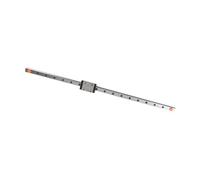 LiebeWH Guide de Rail Linéaire MGN12H, Acier à Roulement, Longueur 450 Mm, Largeur 12 Mm, pour Machines de Mesure et Petits équipements