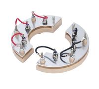 LiebeWH Kit de Redresseur Rotatif de Générateur, Roue de Diode de Redresseur de Pont en Acier Inoxydable 25A pour Module de Remplacement de Générateur sans Balais RSK2001 pour la Réparation et