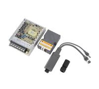 LiebeWH Kit D'injecteur PoE 150 W avec Alimentation CA et Mini Distributeur pour Mini Système avec Fonctionnalités de sécurité Intégrées pour Réseaux 10 100 1000 Mbps