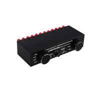 LiebeWH LYNEPaUalO Sélecteur de Haut-Parleur d'amplificateur de Puissance 300 W, 4 Entrées 2 Sorties ou 2 Entrées 4 Sorties, Coque en Fer Métallique pour Contrôle Multizone en Studio de Cinéma