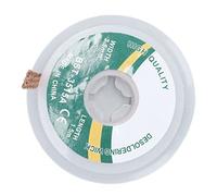 LiebeWH Mèche à Dessouder, Mèche à Souder en Alliage de Cuivre 1,5 M pour la Réparation de Circuits Imprimés et l'électronique, Pas de Tresse de Dissolvant de Soudure Propre, Résistante à (3,5 mm