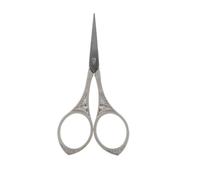 LiebeWH Mini Ciseaux Vintage en Acier Inoxydable, Outil de Coupe de Broderie Classique pour la Couture et l'artisanat du Tissu (tournesol ciseaux fleur d'argent)