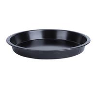 LiebeWH Moule à Pizza Antiadhésif en Acier au Carbone, Plaque de Cuisson Résistante aux Hautes Températures pour Pizza, Gâteau, Pain, Ustensiles de Cuisson Allant au Lave-vaisselle dans des (9