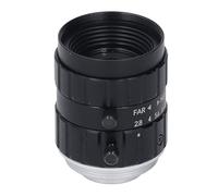 LiebeWH Objectif C Mount 25mm F2.8 12MP HD, Grand Angle à Mise au Point Manuelle avec Ouverture et Verrouillage Manuels, pour Caméra Industrielle et CCTV