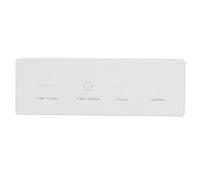 LiebeWH Objectif de Microscope Lame Micrométrique en Verre DIV 0,01 Mm pour L'analyse du Monde Microscopique K9 Lame en Verre Optique pour les Départements Travaillant avec des Microscopes