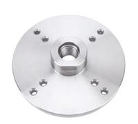 LiebeWH Plaque Frontale en Acier pour Tour à Bois 6 "1"-8TPI, Mandrin D'installation Facile, Adaptateur D'arbre Principal pour le Tournage de Petits Bols