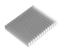 LiebeWH Refroidisseur en Aluminium de Dissipateur de Chaleur pour PCB D'amplificateur de Processeur, Refroidissement Rapide et Bon Matériau, Idéal pour le Radiateur de Bloc de