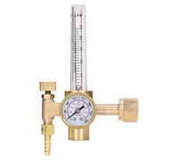 LiebeWH Régulateur de Pression D'argon Régulateur de CO2 de Gaz de Soudage Compact pour MIG TIG, Laiton ABS, Jauge de 1,5 Pouces, Accessoire de Réservoir CGA 580 pour Soudeurs Professionnels