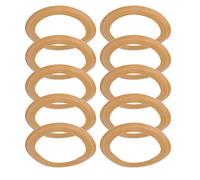 LiebeWH Segments de Piston en Caoutchouc, Accessoires de Pompe à Haute Isolation pour Compresseur d'air 550 W, Faible Bruit et Performances