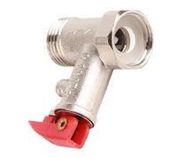 LiebeWH Soupape de Surpression pour Chauffe-eau, Soupape de Surpression de sécurité en Laiton avec Sonde étendue, 212 °F 0,9 MPa G1 2 Pouces, Conception de Contrôle du Reflux pour Réservoirs de
