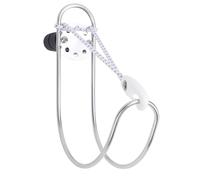 LiebeWH Support d'anneau de Bouée de Sauvetage Marin en Acier Inoxydable, Support Poli pour Rails de 22 à 25 Mm, Solution de Montage Sécurisée pour Bateaux et Yachts avec Bouées de Sauvetage en Fer