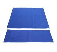 LiebeWH Toile de Remplacement pour Chaise de Réalisateur, Tissu, Housse de Siège Confortable, 52 Cm X 42 Cm et 52,5 X 19,5 pour Le Bureau à Domicile et Le Studio (Blue)